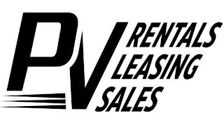 PV RENTALS LEASING SALES