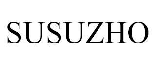 SUSUZHO