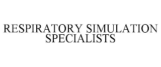 RESPIRATORY SIMULATION SPECIALISTS