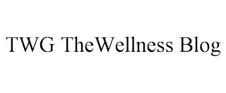 TWG THEWELLNESS BLOG