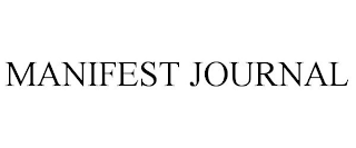 MANIFEST JOURNAL