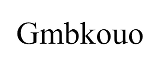 GMBKOUO