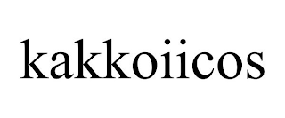 KAKKOIICOS