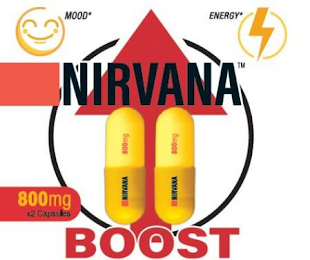 NIRVANA BOOST 800MG X2 CAPSULES NIRVANA 800MG NIRVANA 800MG MOOD ENERGY