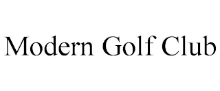 MODERN GOLF CLUB
