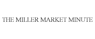 THE MILLER MARKET MINUTE