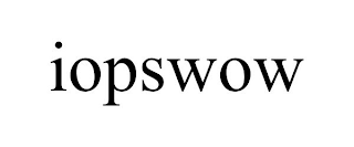 IOPSWOW
