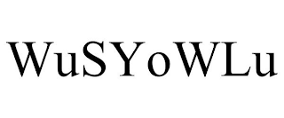 WUSYOWLU