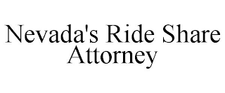 NEVADA'S RIDE SHARE ATTORNEY