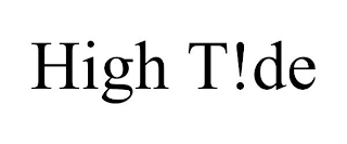 HIGH T!DE