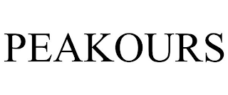 PEAKOURS