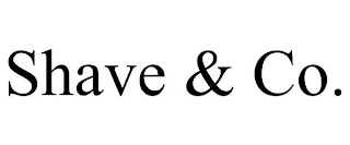 SHAVE & CO.
