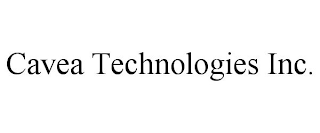 CAVEA TECHNOLOGIES INC.