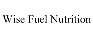 WISE FUEL NUTRITION
