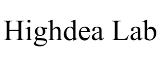 HIGHDEA LAB