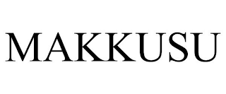 MAKKUSU