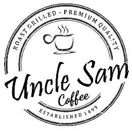 UNCLE SAM COFFEE COFFEE ROAST- GRILLED - PREMIUM QUALITY ESTABLISHED 1999