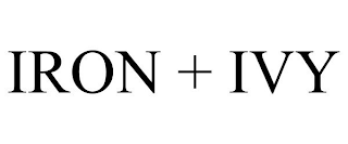 IRON + IVY