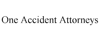 ONE ACCIDENT ATTORNEYS