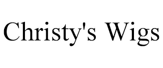 CHRISTY'S WIGS