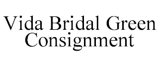 VIDA BRIDAL GREEN CONSIGNMENT