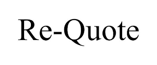 RE-QUOTE