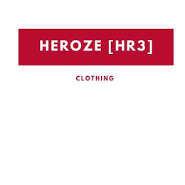 HEROZE [HR3] CLOTHING