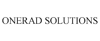 ONERAD SOLUTIONS