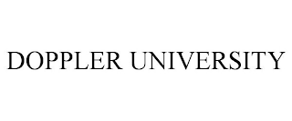 DOPPLER UNIVERSITY