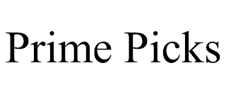 PRIME PICKS