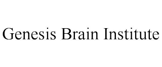 GENESIS BRAIN INSTITUTE