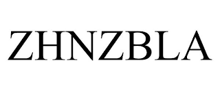 ZHNZBLA
