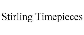 STIRLING TIMEPIECES