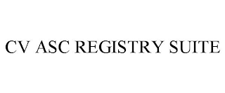 CV ASC REGISTRY SUITE