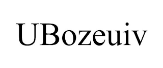 UBOZEUIV