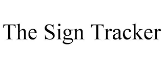 THE SIGN TRACKER