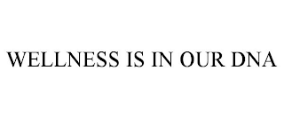 WELLNESS IS IN OUR DNA