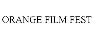 ORANGE FILM FEST