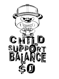 CHILD SUPPORT BALANCE $0