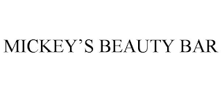 MICKEY'S BEAUTY BAR
