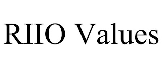 RIIO VALUES