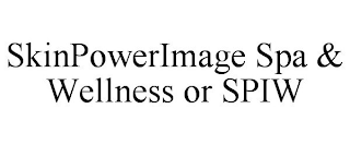 SKINPOWERIMAGE SPA & WELLNESS OR SPIW