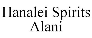 HANALEI SPIRITS ALANI