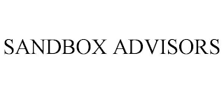 SANDBOX ADVISORS