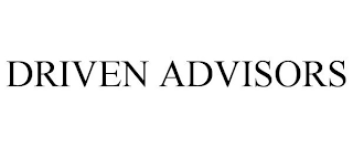 DRIVEN ADVISORS