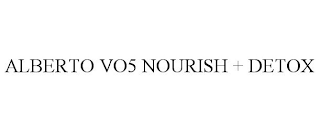 ALBERTO VO5 NOURISH + DETOX