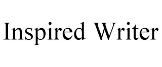 INSPIRED WRITER