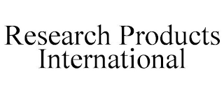 RESEARCH PRODUCTS INTERNATIONAL