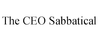 THE CEO SABBATICAL