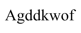 AGDDKWOF